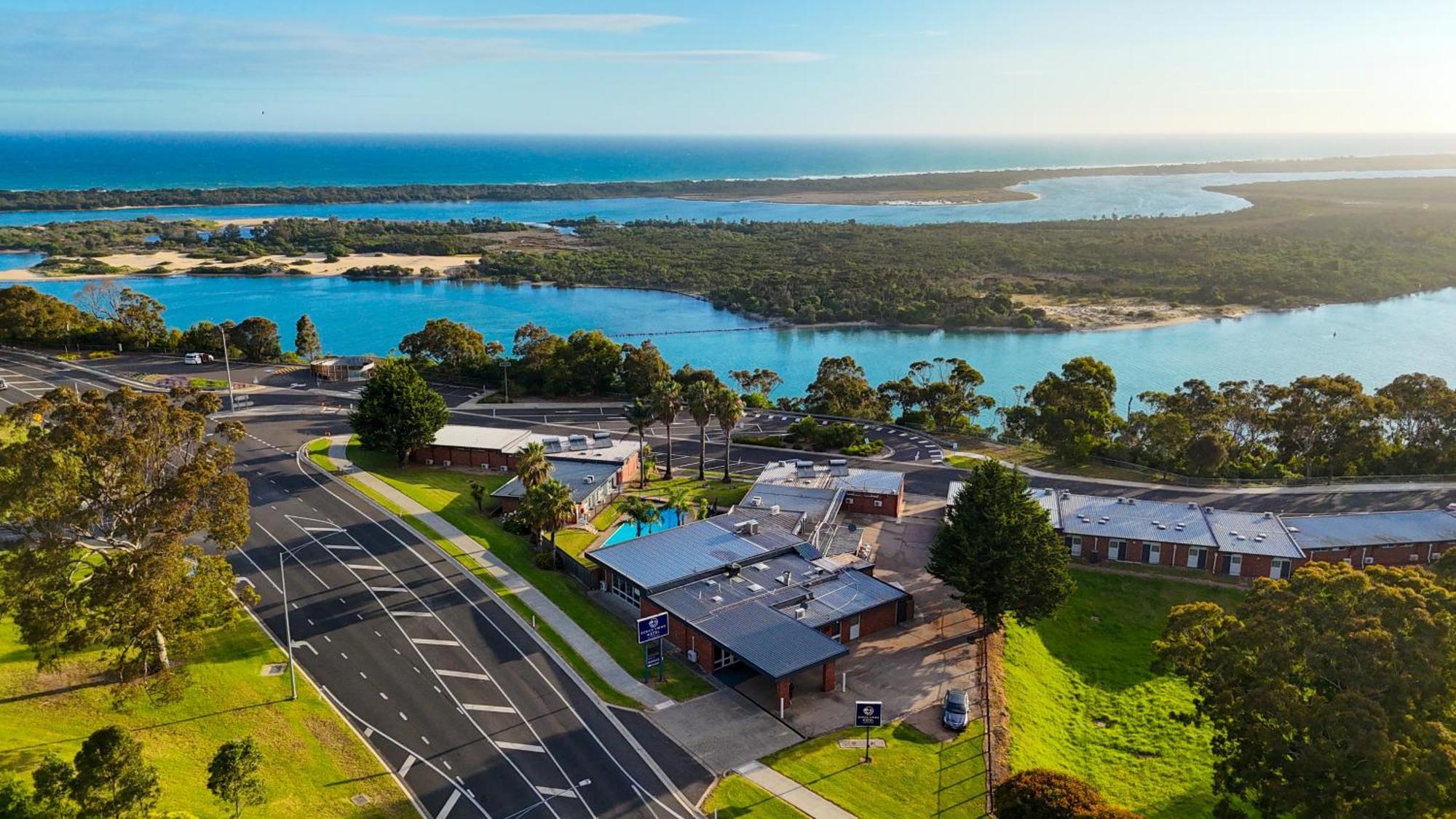 Ocean Views Motel Lakes Entrance Buitenkant foto